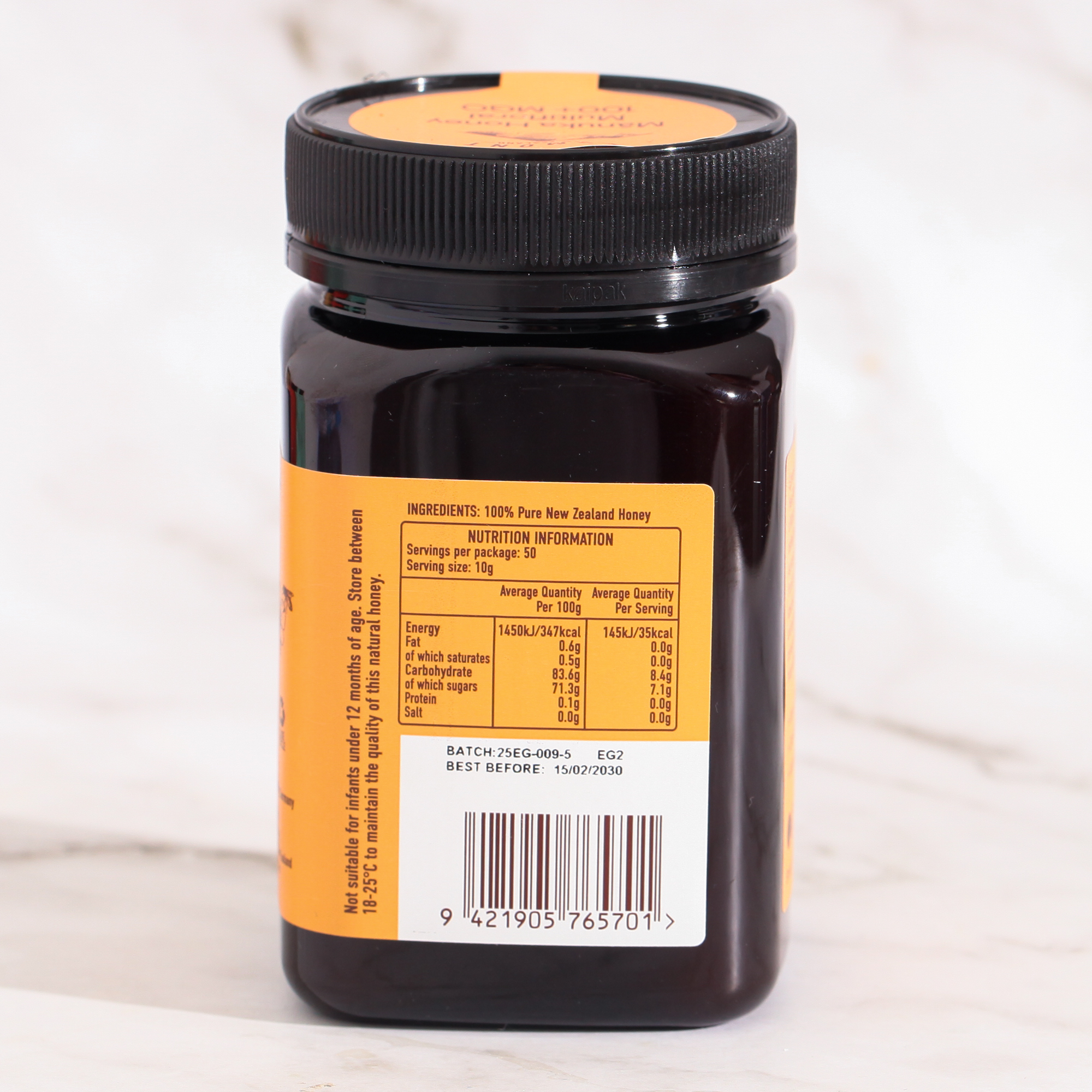 Manuka Honey MGO 100+ - 500gr